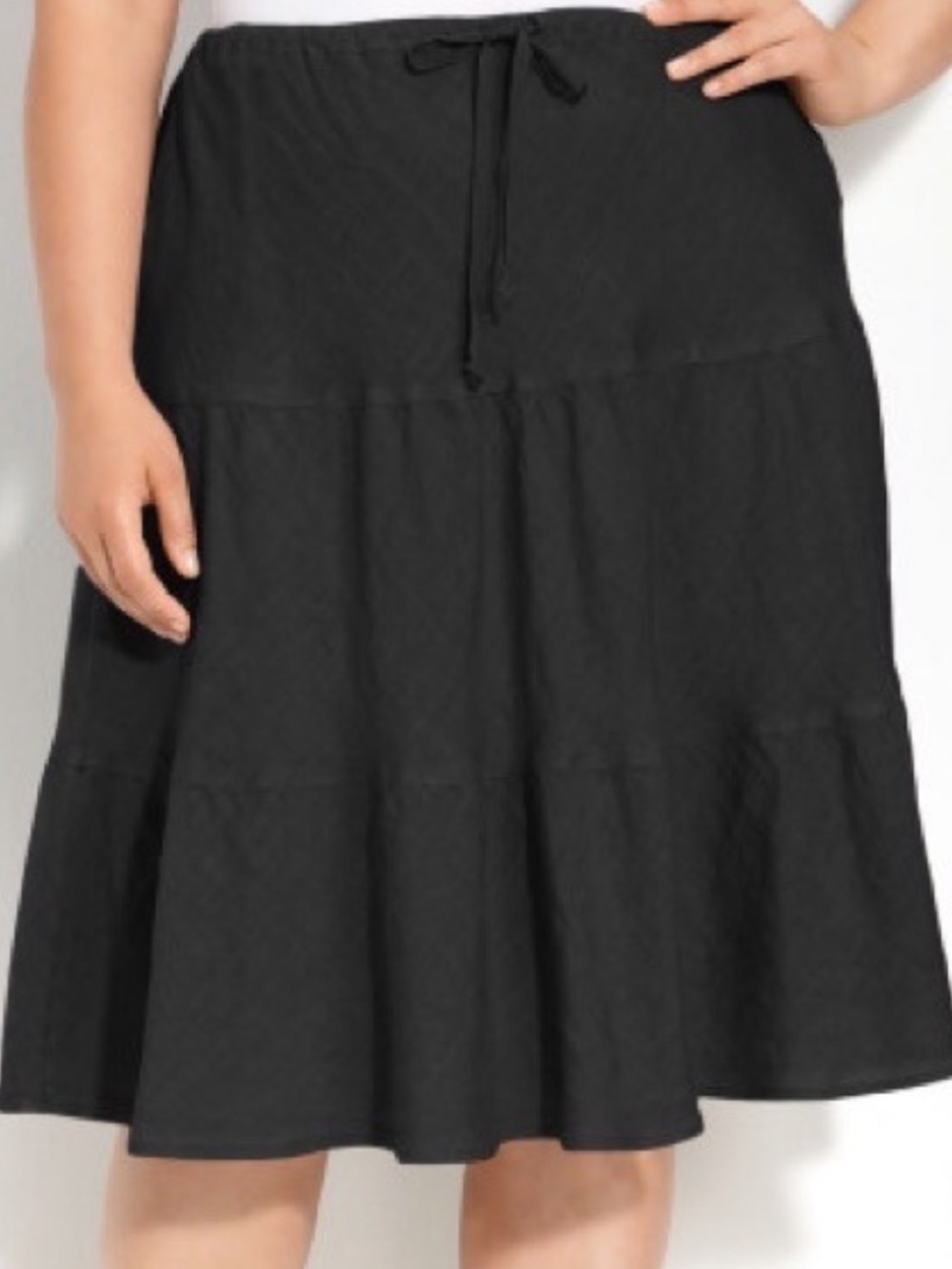 Allen Allen 100% Linen Coastal Classic Y2K 90’s Skirt Sz Medium Lagenlook